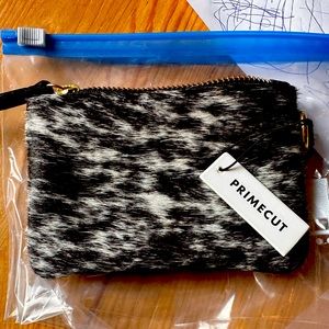 Prime Cut - Cowhide & Leather Zipper Purse